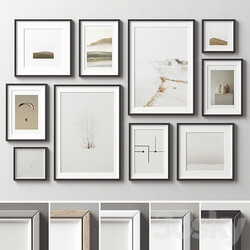 Picture Frames Set 295 3D Models 