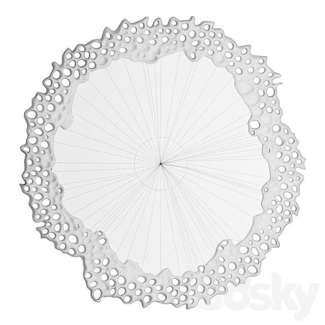 Decorative mirror Honeycomb Garda Decor