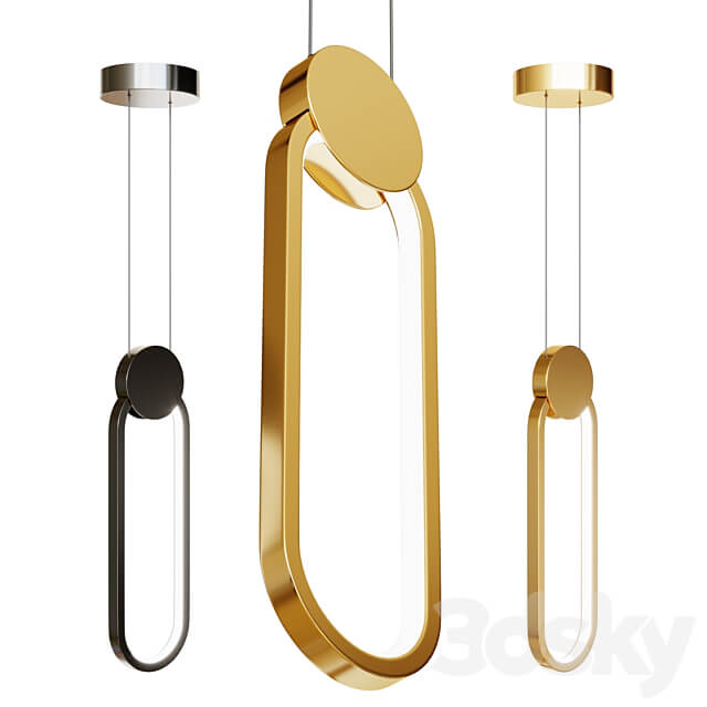 Eurosvet 50218 1 LED Pendant light 3D Models 3DSKY