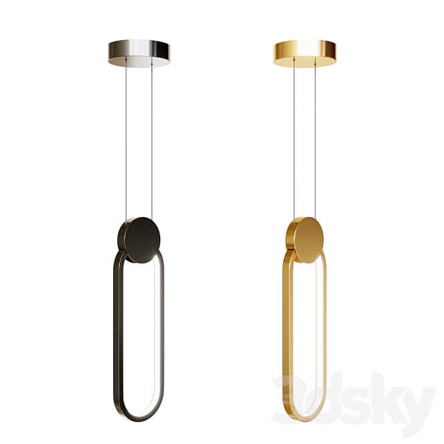 Eurosvet 50218 1 LED Pendant light 3D Models 3DSKY