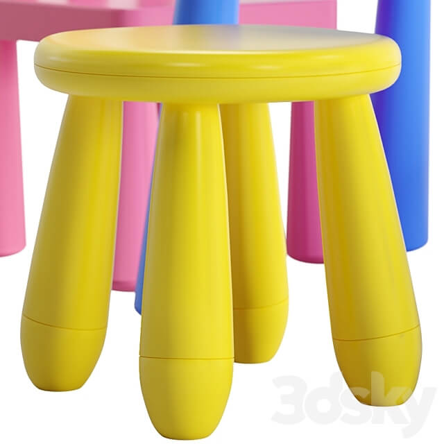 Table Chair IKEA MAMMUT table chair stool