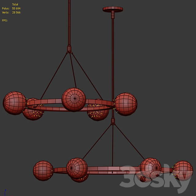 Pendant light Hayes Chandelier West Elm