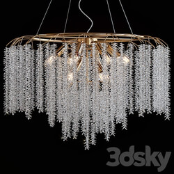 Pendant light De rossi crystal chandelier 