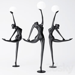 Floor lamp BALLERINA H216 