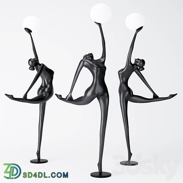 Floor lamp BALLERINA H216