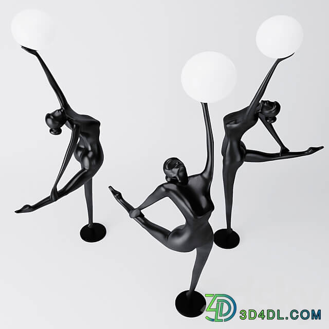 Floor lamp BALLERINA H216