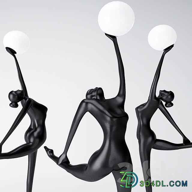 Floor lamp BALLERINA H216