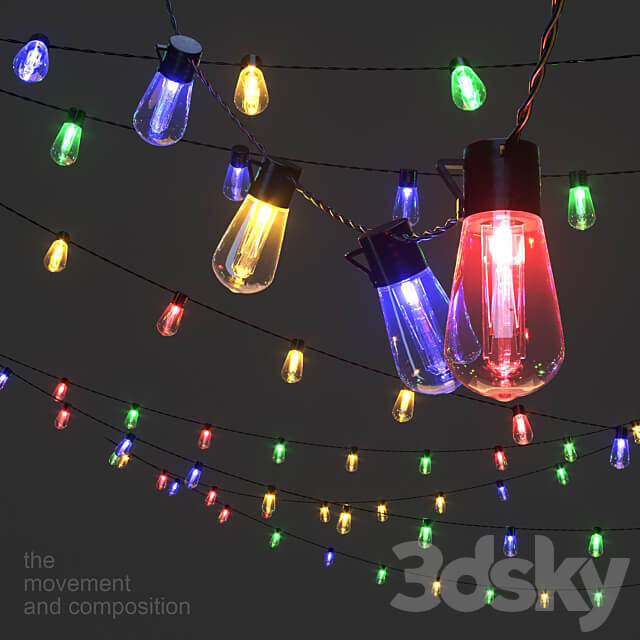 Editalorble Garland Color