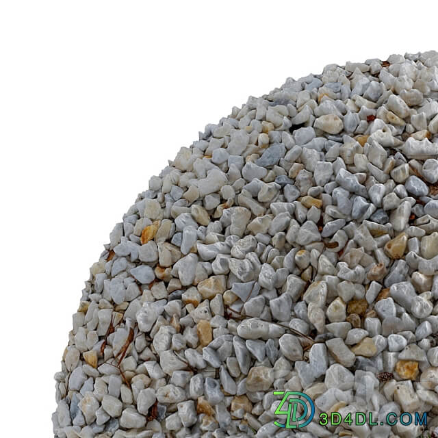 Stone Seamless white pebble texture