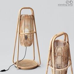 Rattan table lamp 3D Models 3DSKY 