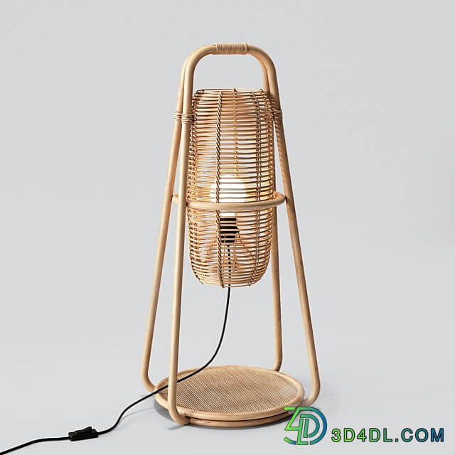 Rattan table lamp 3D Models 3DSKY