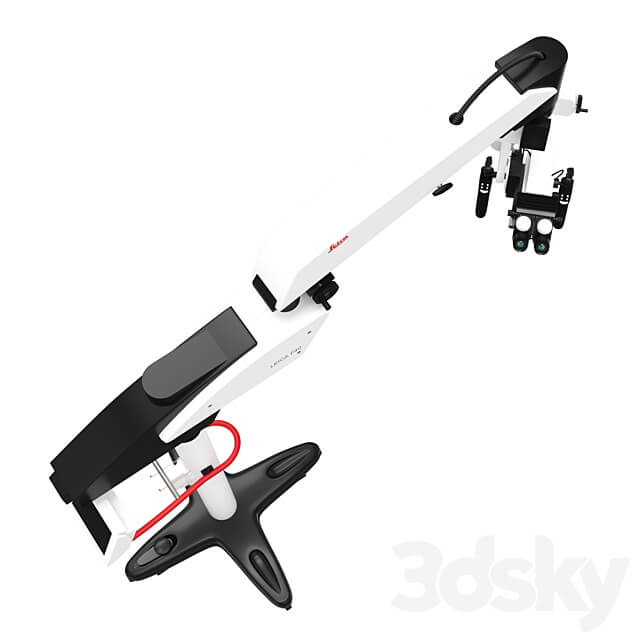 Surgical microscope LEICA M525 F40 3D Models 3DSKY
