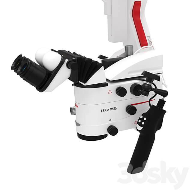 Surgical microscope LEICA M525 F40 3D Models 3DSKY