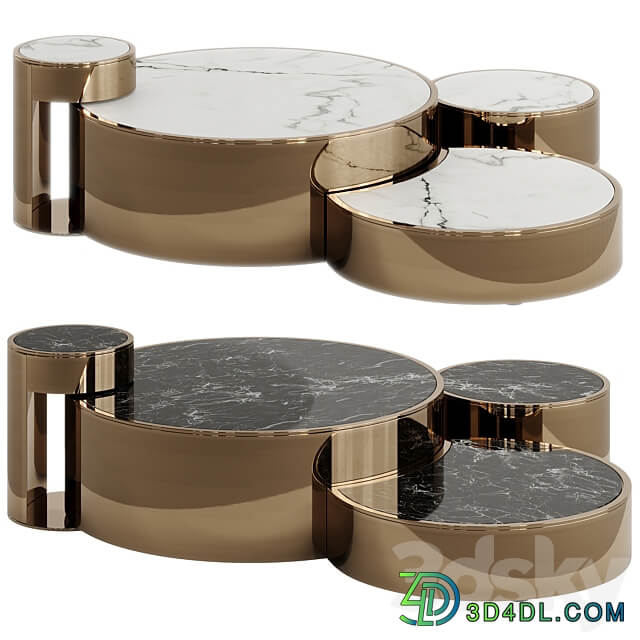 FENDI CONSTELLATION CONSTELLATION MARBLE COFFEE TABLE 3D Models 3DSKY