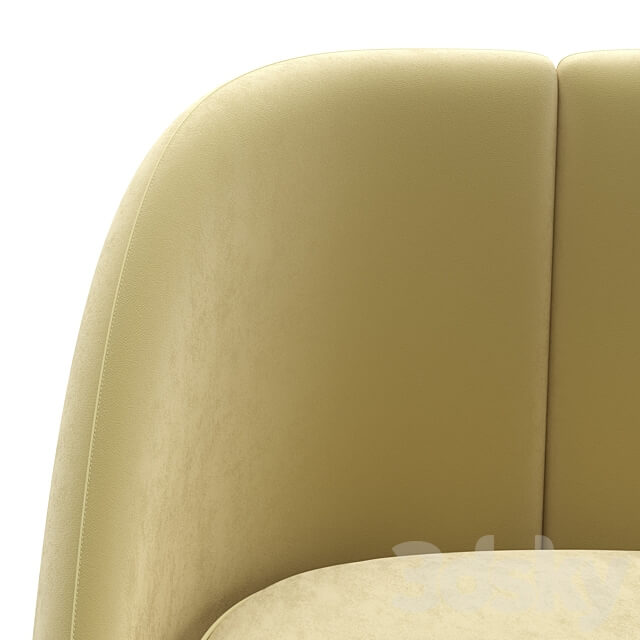 Baxter Keren little armchair 3D Models 3DSKY