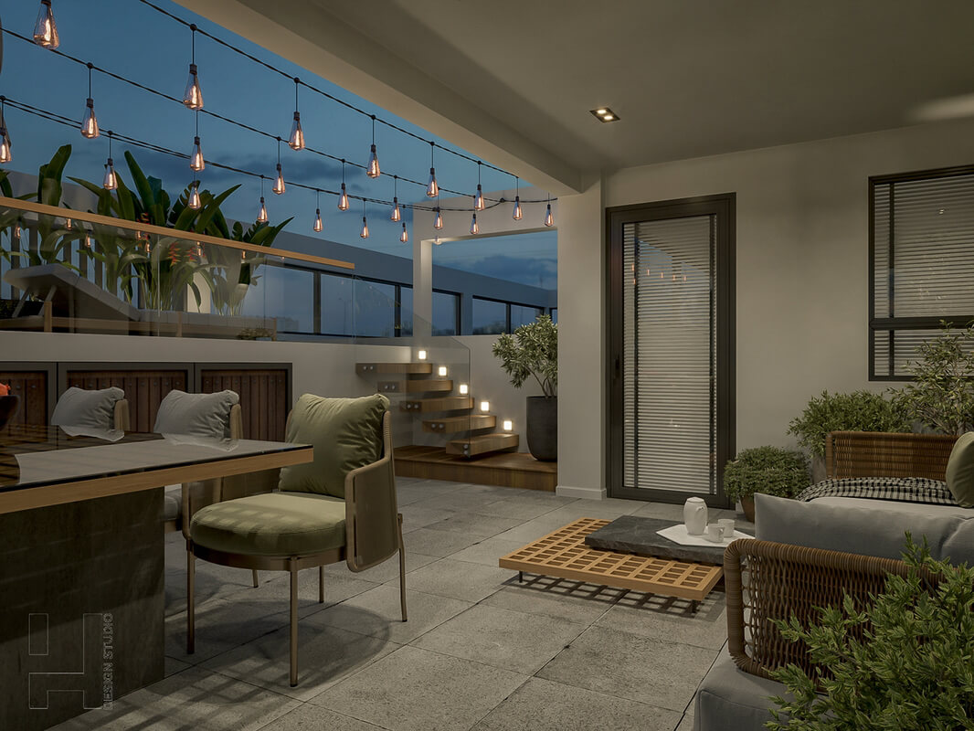 Balcony Exterior by Hieu Phan