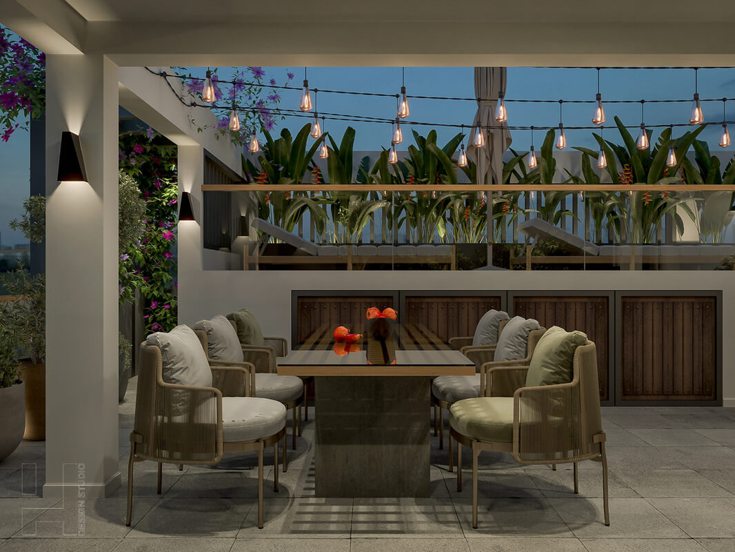  Balcony Exterior by Hieu Phan