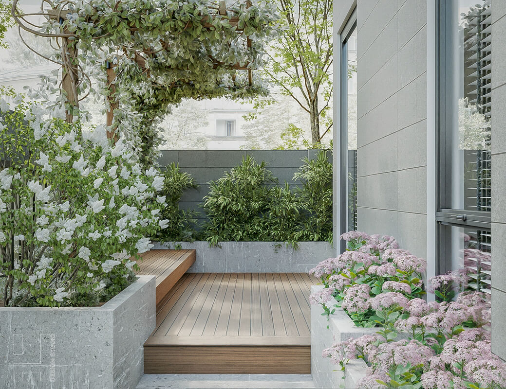  Balcony Exterior by Hieu Phan