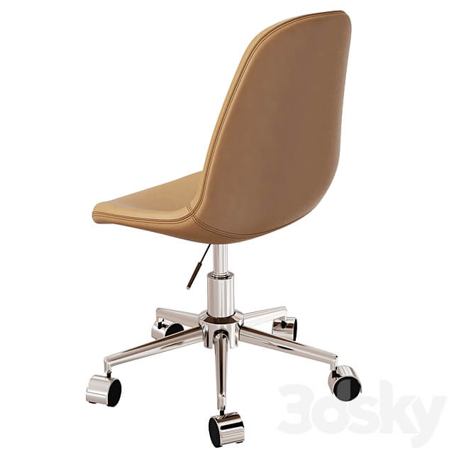 JONSTRUP office chair cognac 3D Models 3DSKY