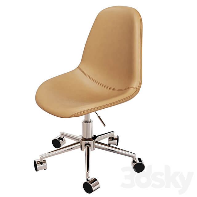 JONSTRUP office chair cognac 3D Models 3DSKY