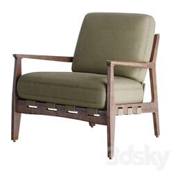 SILAS CHAIR SAHARA TAN Arm chair 3D Models 3DSKY 