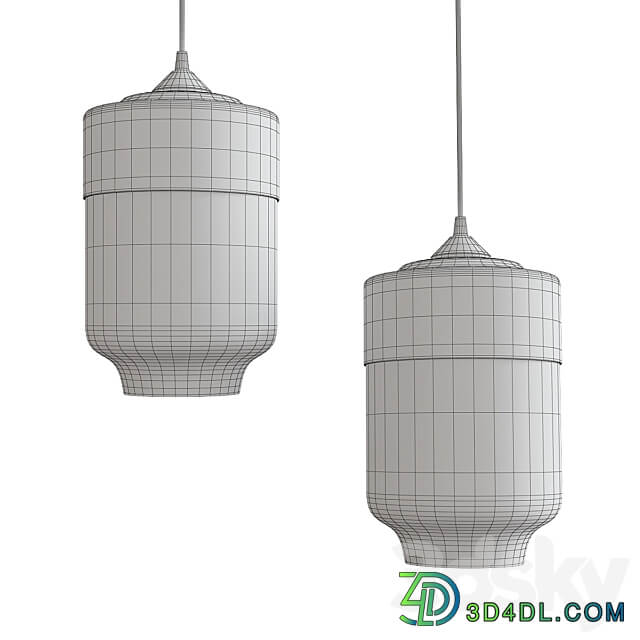 Parallel canister pendant light Pendant light 3D Models 3DSKY