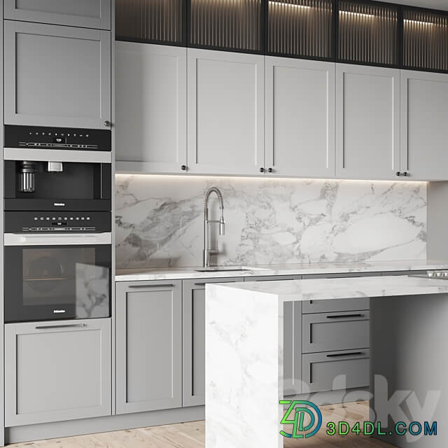 kitchen 0120 Kitchen 3D Models 3DSKY