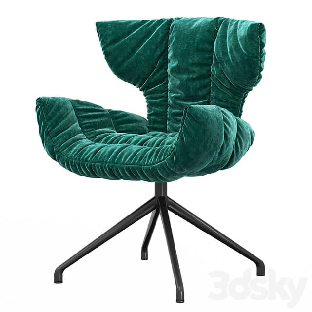 Stylish Italian modern Cassia B156 armchair from Bretz