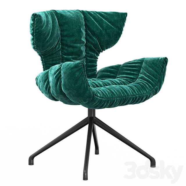 Stylish Italian modern Cassia B156 armchair from Bretz