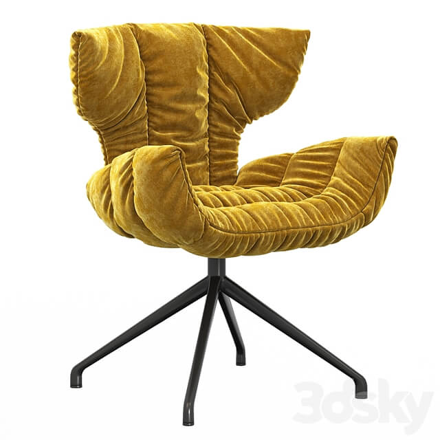 Stylish Italian modern Cassia B156 armchair from Bretz