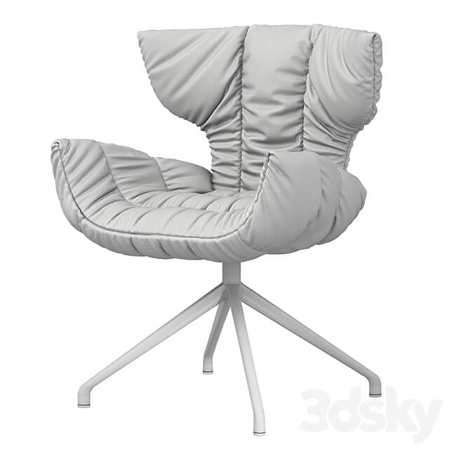 Stylish Italian modern Cassia B156 armchair from Bretz