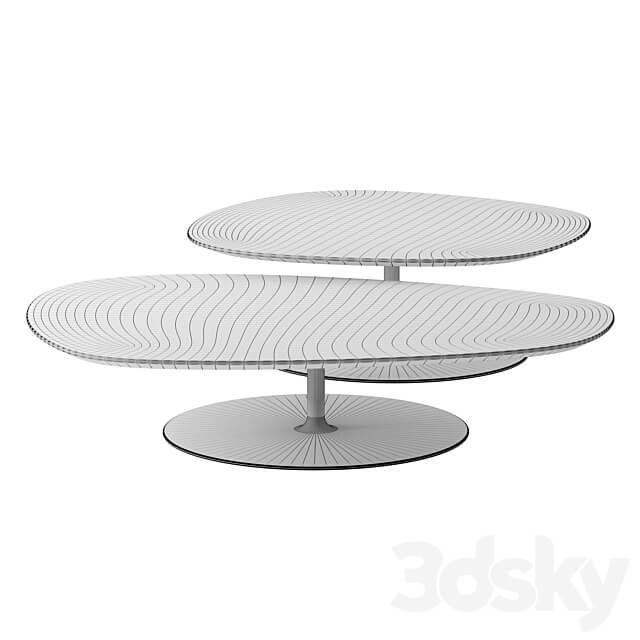 Phoenix coffee tables by Moroso 3D Models