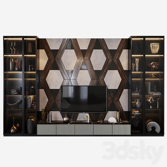 tv set 193 3D Models 3DSKY