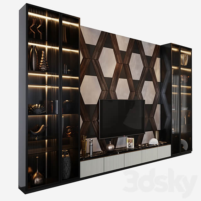 tv set 193 3D Models 3DSKY
