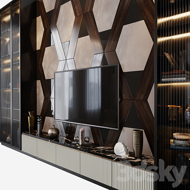 tv set 193 3D Models 3DSKY