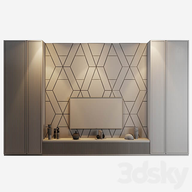 tv set 193 3D Models 3DSKY