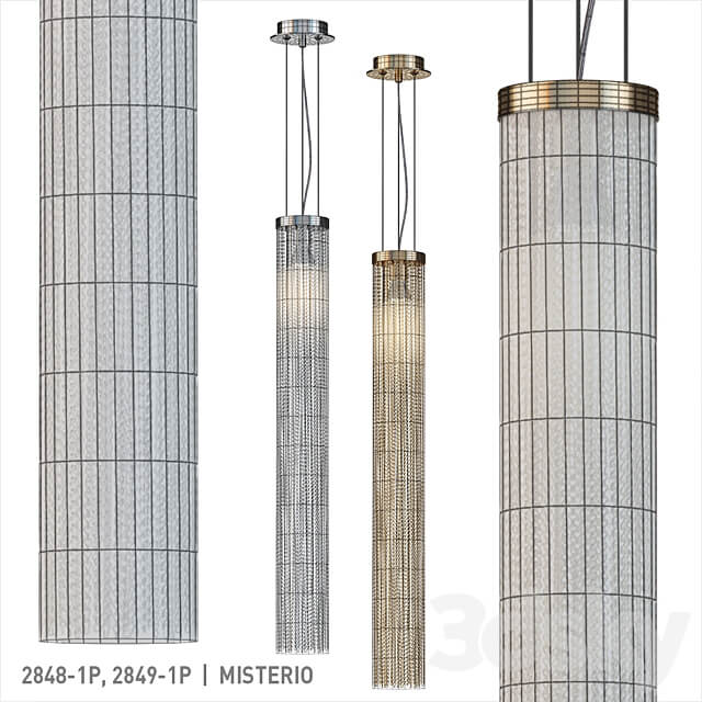 Favorite 2848 1P 2849 1P Pendant light 3D Models 3DSKY