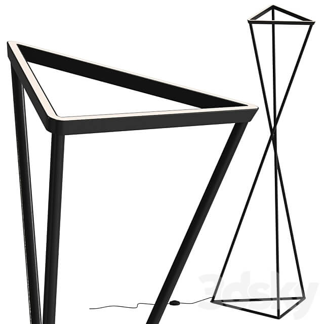 TANGO floor lamp by LUCEPLAN 3D Models 3DSKY