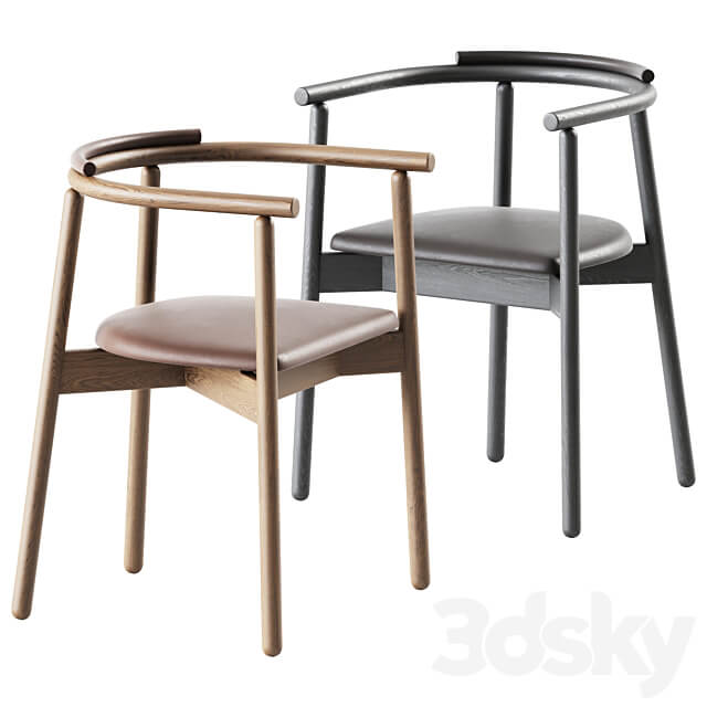 Mars Upholstered Chair by Branca Lisboa 3D Models 3DSKY