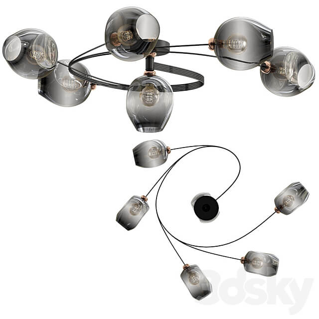 HAZE Ceiling lamp 3D Models 3DSKY