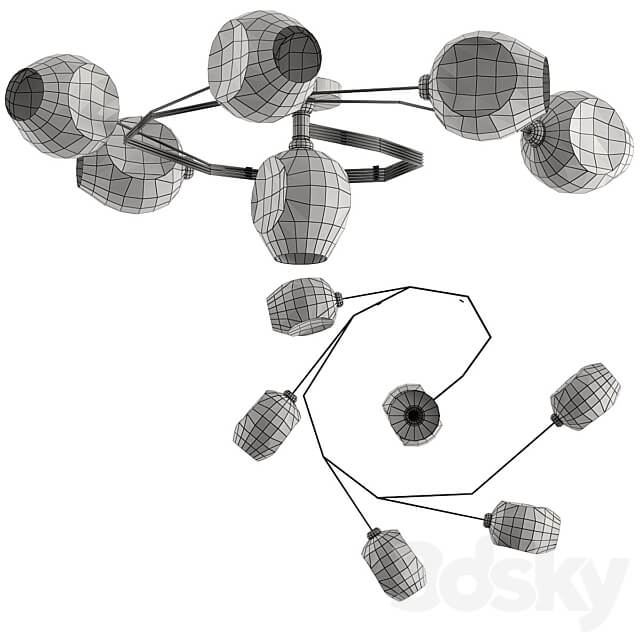 HAZE Ceiling lamp 3D Models 3DSKY