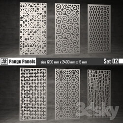 Other decorative objects Pangu Panels Set 02 