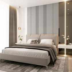 3D Interior Scenes File 3dsmax Model Bedroom 576 By Phuong Viet 