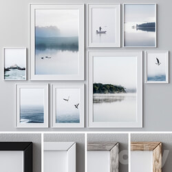 Set of wall paintings 1453 3D Models 3DSKY 