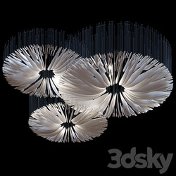Hanging composition Vargov Design Oudemansiella Pendant light 3D Models 3DSKY 