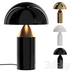 Mid Century Mushroom Table Lamp 3D Models 3DSKY 