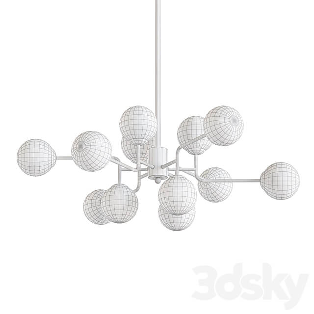 Tiepolo Ball Pendant light 3D Models 3DSKY