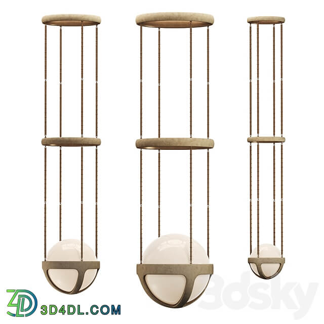 Apparatus Reprise pendant Pendant light 3D Models