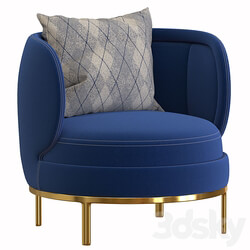 Wittmann Vuelta Swivel Lounge Armchair Designed by Jaime Hayon 3D Models 3DSKY 