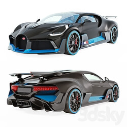 Bugatti Divo 3D Models 3DSKY 